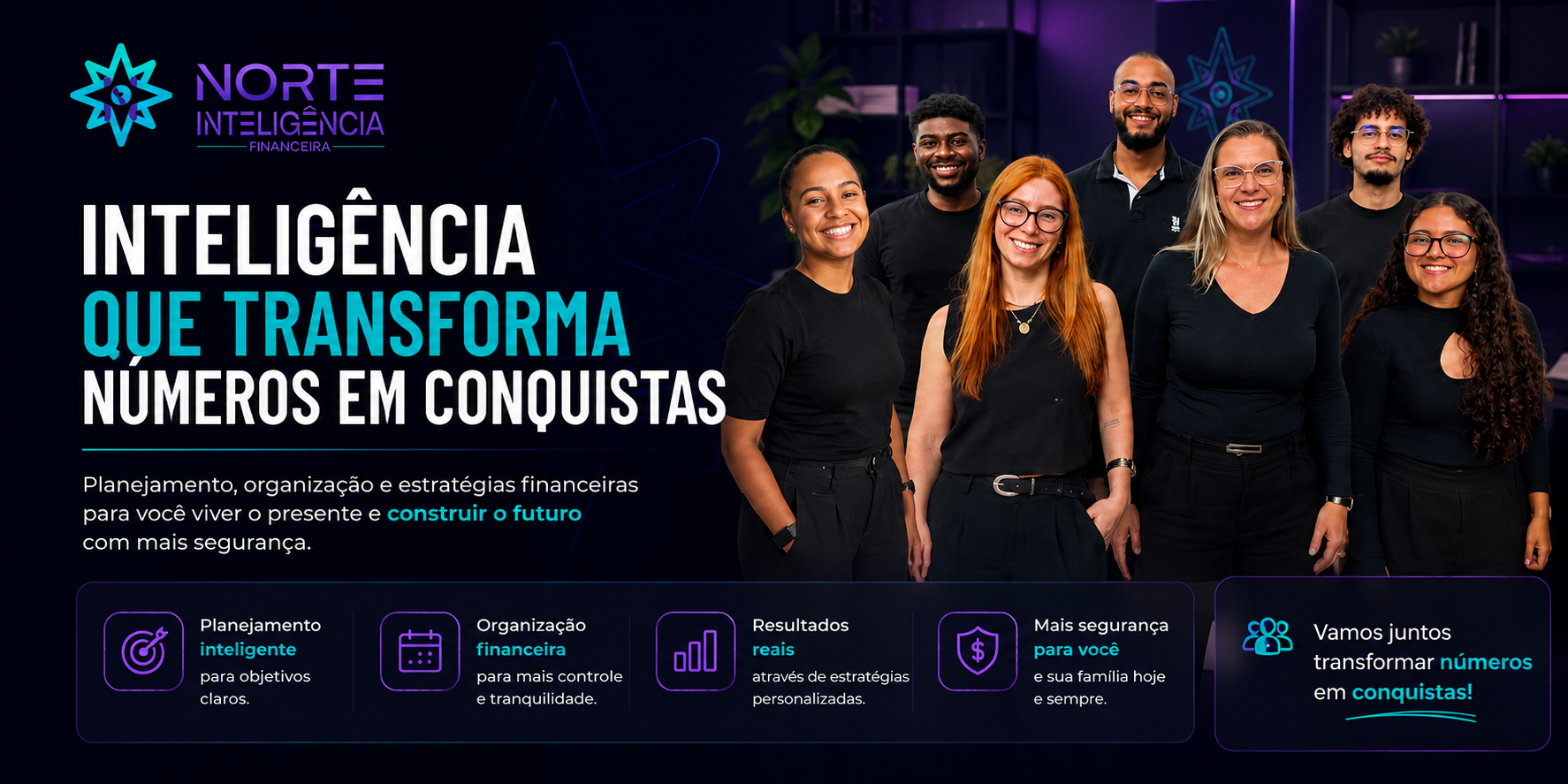 Equipe da Norte Inteligência Financeira